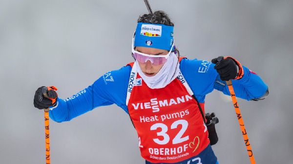 Биатлонистка, провалившая допинг-тест, исключена из сборной Италии перед Олимпиадой-2026