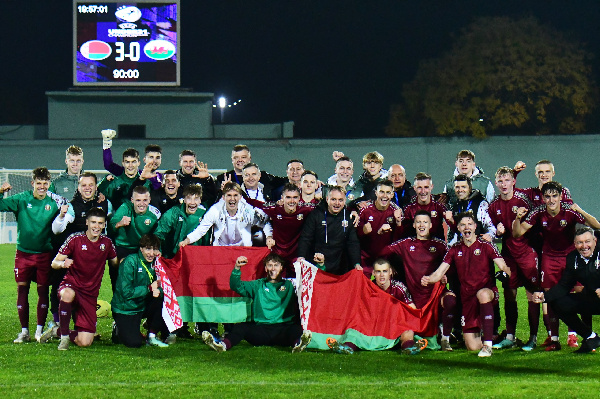 Стал известен состав сборной Беларуси U-21 на матч против сверстников из Дании