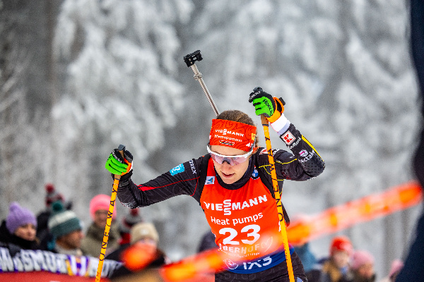 Состав сборной Германии на ОИ пополнился одной биатлонисткой