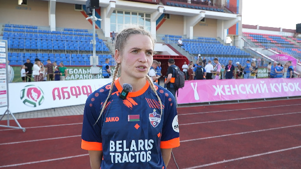 Игрок сборной Беларуси по футболу рассказала, почему вернулась в родной чемпионат