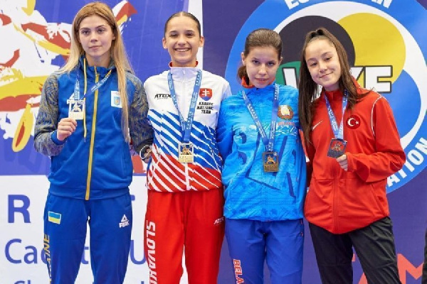 Белоруска Маркова стала чемпионкой Европы по карате среди юниоров