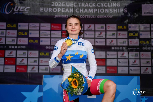 Белорусская велогонщица Конрад стала чемпионкой Европы среди молодежи