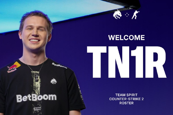 Белорус tN1R официально вошёл в состав Team Spirit по Counter-Strike 2
