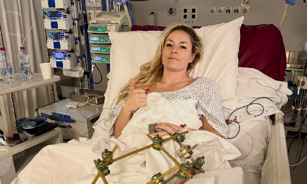 Легендарная Линдси Вонн перенесла пятую операцию после перелома ноги на Олимпиаде