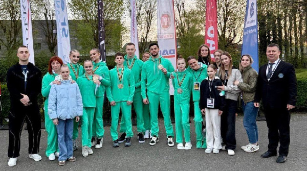 Белорусские акробаты завоевали медали на этапе Кубка мира в Бельгии