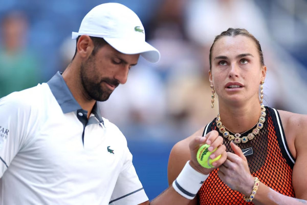 Соболенко рассказала, каково ей было играть с Джоковичем на US Open