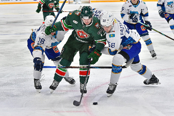 "Ак Барс" не без труда обыграл аутсайдера Восточной конференции КХЛ