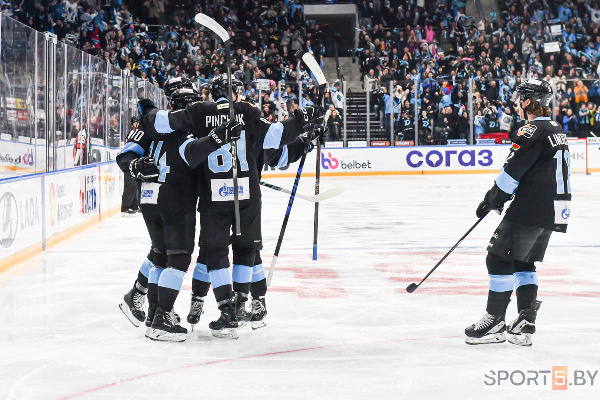 Минское "Динамо" — первая команда Запада, забросившая 100 шайб в нынешнем сезоне КХЛ
