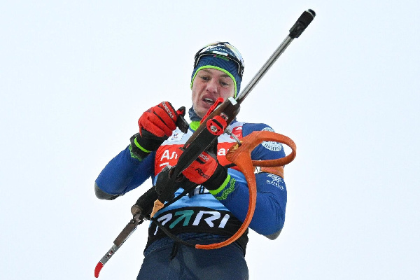 Павел Белько стал лучшим в спринте на чемпионате страны по биатлону