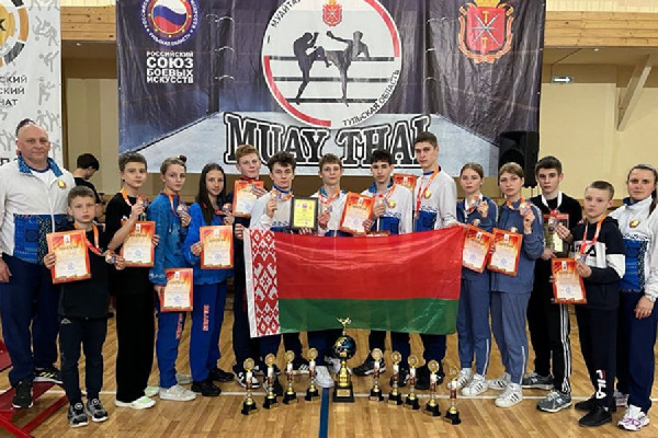 Белорусские спортсмены выиграли 13 медалей на турнире по муай-тай в Алексине