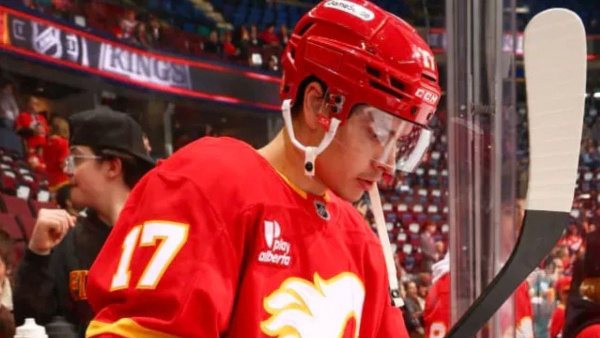 Шарангович отметился полезностью "+2" в победном матче "Калгари" против "Юты"