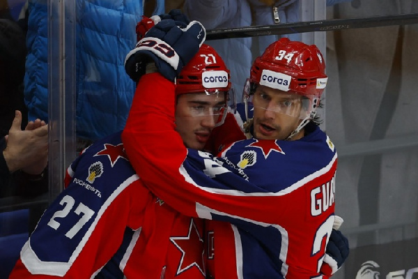 ЦСКА Дроздова и Еременко обыграл "Ладу" в гостевом матче КХЛ