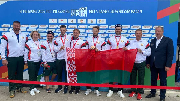 Есть и золото! Белорусские байдарочники вновь в медалях на Играх БРИКС