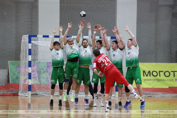 Стали известны все полуфиналисты мужского чемпионата Беларуси по гандболу