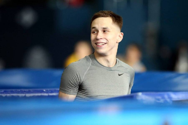 Белорус Литвинович завоевал золото Кубка мира по прыжкам на батуте