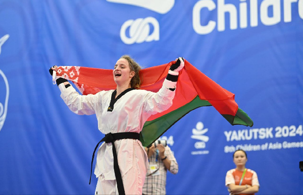 Полина Михальчук завоевала первую золотую медаль белорусской команды на VIII Международных играх "Дети Азии"