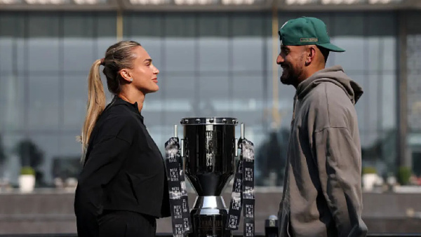 Арина Соболенко уступила Нику Кирьосу в "Битве полов"