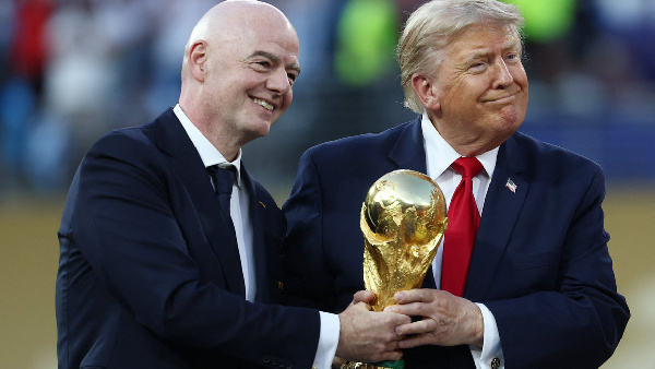 Дональд Трамп нашел Джанни Инфантино новую должность, не связанную с футболом