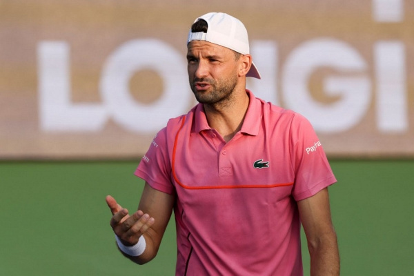 Димитров отказался от борьбы и покинул турнир ATP в Брисбене