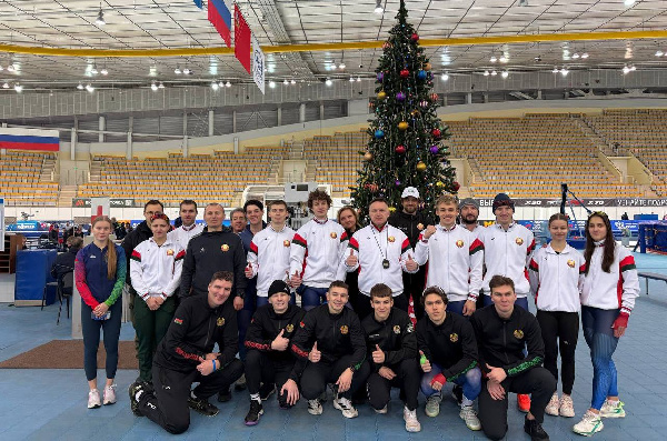 Белорусские конькобежцы выиграли восемь наград на этапе Кубка России