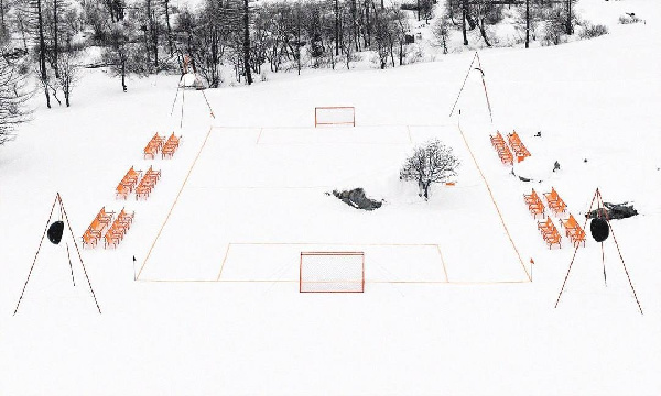 Компания Nike вместе с Amsterdam Berlin разработала передвижной модульный стадион