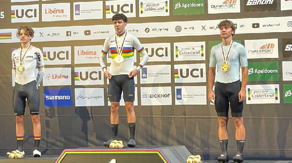 Белорус Слесаренко выиграл бронзу чемпионата мира по велоспорту среди юниоров