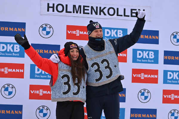 Самая красивая биатлонистка мира после завершения карьеры снова зашла на пьедестал — не каждой девушке бы это понравилось