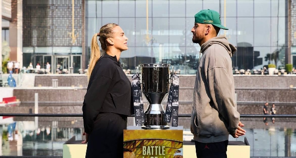 Соболенко решила подкупить Кирьоса сладостями перед матчем "Битвы полов"