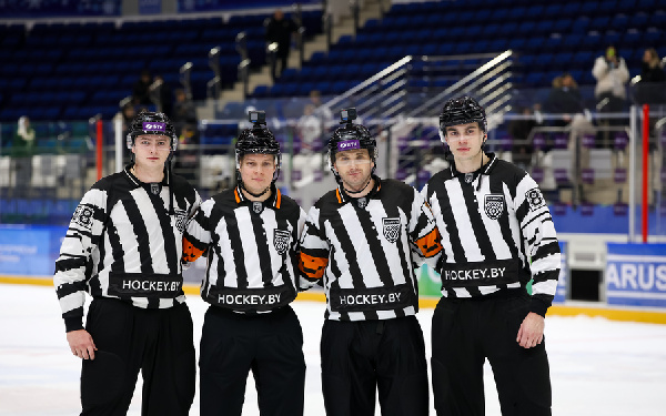 Зарубежная бригада арбитров обслужила недавний матч экстралиги