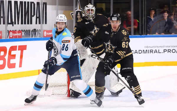 "Адмирал" прервал серию поражений в матче КХЛ против "Сибири"