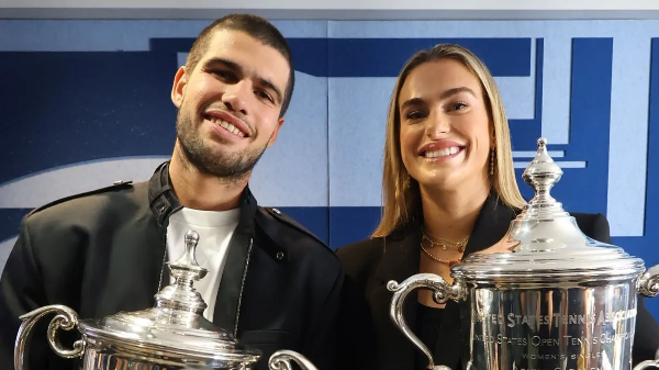 Арина Соболенко ответила на вопрос, что подарила бы Алькарасу на день рождения