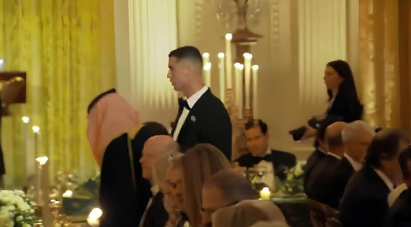 Роналду попал на ужин в Белый дом, сопроводив принца Саудовской Аравии