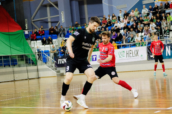 "Витэн" спас ничью со "Столицей" в центральном матче осени в чемпионате Беларуси по мини-футболу