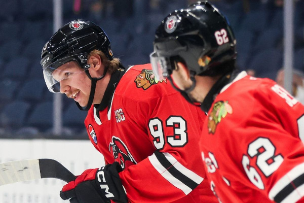 Ассист Дмитрия Кузьмина помог "Рокфорду" победить в игре АХЛ — ВИДЕО