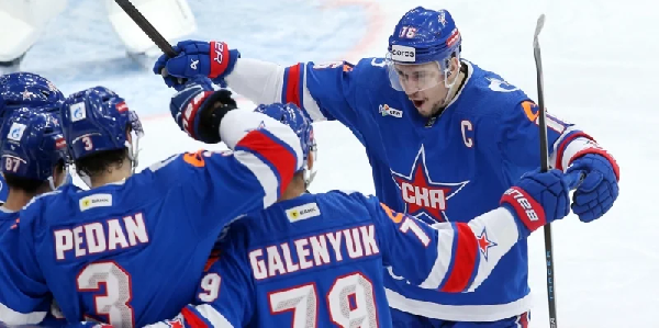 СКА без Ларионова дома всухую обыграл ЦСКА в матче КХЛ