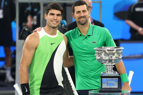 Надаль забавно отреагировал на победу Джоковича в первом сете финала АО-2026: ФОТО