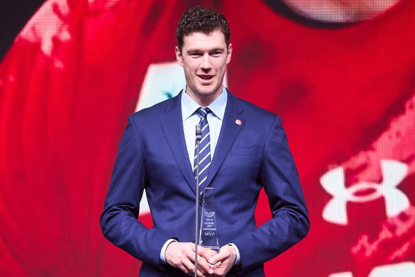 Мусэрский признан MVP регулярного чемпионата Японии