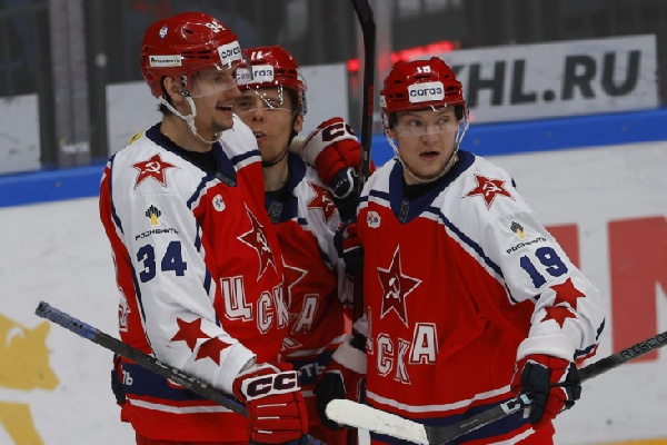 ЦСКА в серии буллитов одолел "Спартак" в матче КХЛ