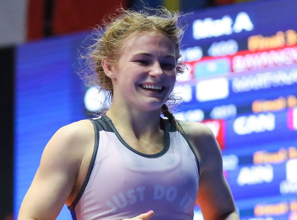 Белоруска Мартынова стала чемпионка Европы U-23 по борьбе