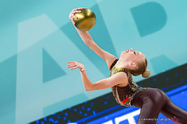 Белоруска Бабкевич стала чемпионкой Европы по художественной гимнастике