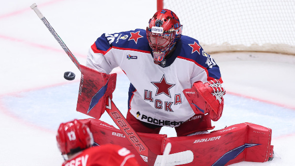 ЦСКА после матча с минским "Динамо" выставил голкипера на драфт отказов