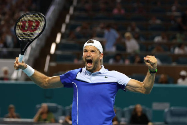 Григор Димитров — второй финалист турнира ATP 1000 в Майами