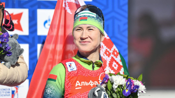 Смольская в цветах: ﻿Фоторепортаж женского спринта на этапе КС в Сочи