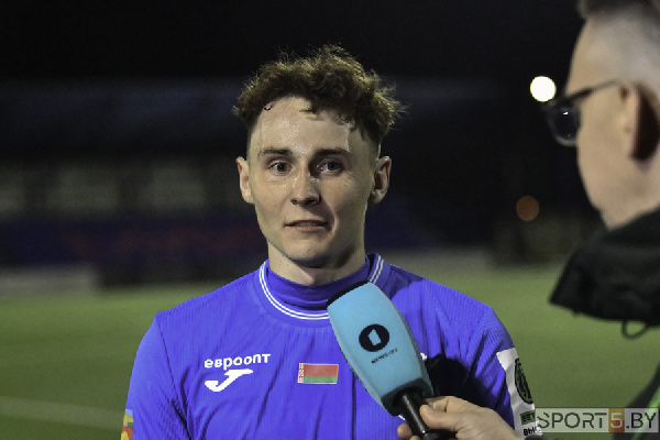 Хавбек "Ислочи" пожелал удачи "Барановичам" после очной встречи в ЧБ