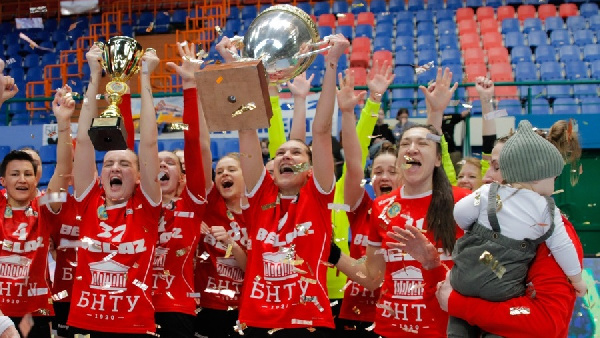 "БНТУ-БелАЗ" — победитель женского чемпионата Беларуси по гандболу