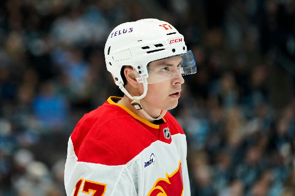 Егор Шарангович готовится к возвращению в состав "Калгари" в ближайшем матче против "Чикаго" Левшунова