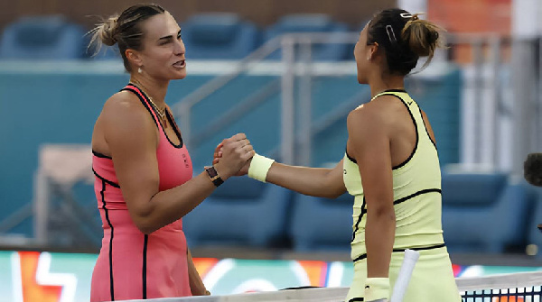 Арина Соболенко обыграла Циньвэнь и вышла в 1/4 WTA-1000 Майами