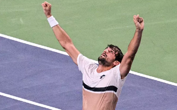 Триумфатор "Мастерса" в Шанхае стал первым четвертьфиналистом турнира ATP-1000 в Париже