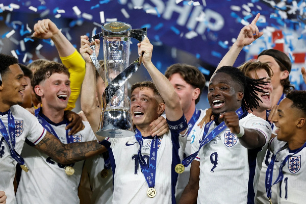 It's coming home! Сборная Англии второй раз кряду выиграла молодежное Евро