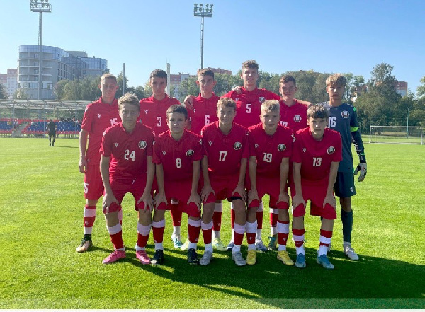 Сборная Беларуси U15 разгромила БАТЭ U16 